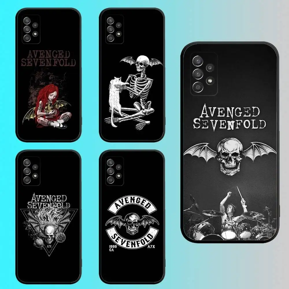 

A-Avenged S-Sevenfold Phone Case For Samsung S 25,24,23,22,30,21,10,9,Ultra,Plus,Lite,FE,4G,5G Black Soft Case