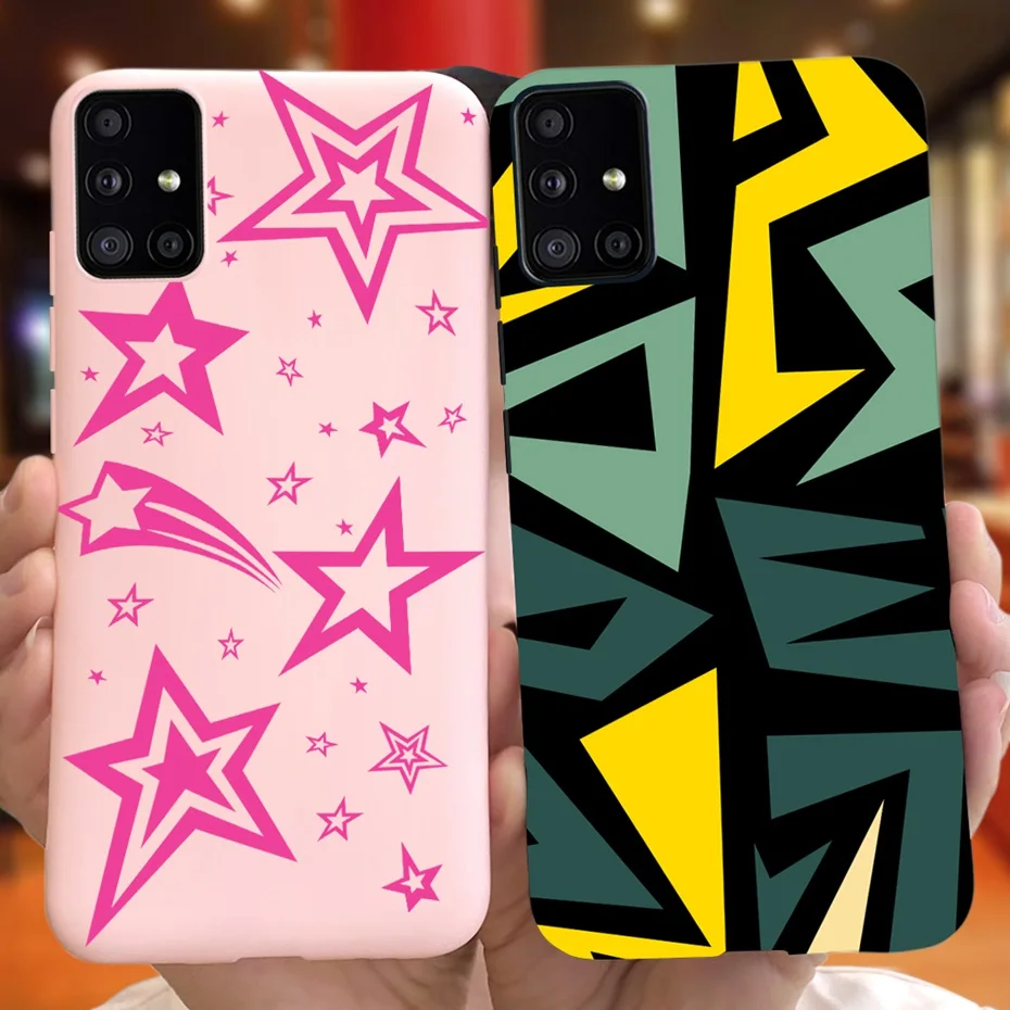 For Samsung Galaxy A51 5G Phone Case Fashion Design Jelly Soft Silicone TPU Cover Case For Samsung A51 5G UW A 51 SM-A516V A516B