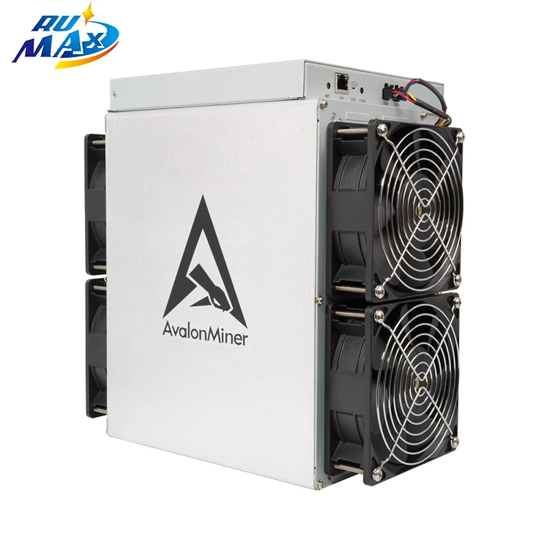 Avalon Made A1346 from Canaan mining SHA-256 algorithm with a maximum hashrate of 104T/110T for a power consumption of 3300W