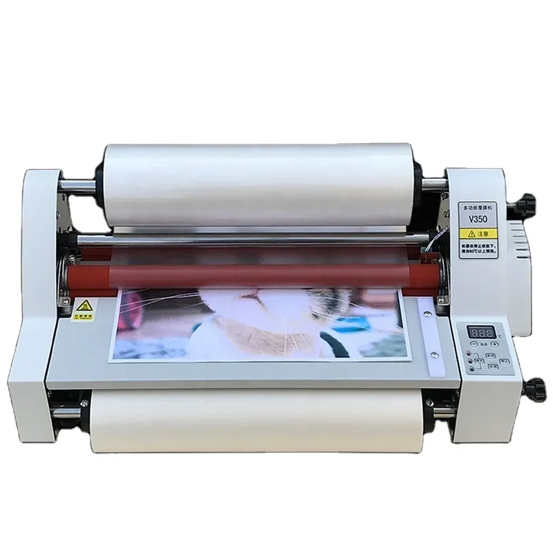 

A3 Laminator Film Roll Hot Cold Laminating Machine Single/Dual Sided Thermal Laminating Machine