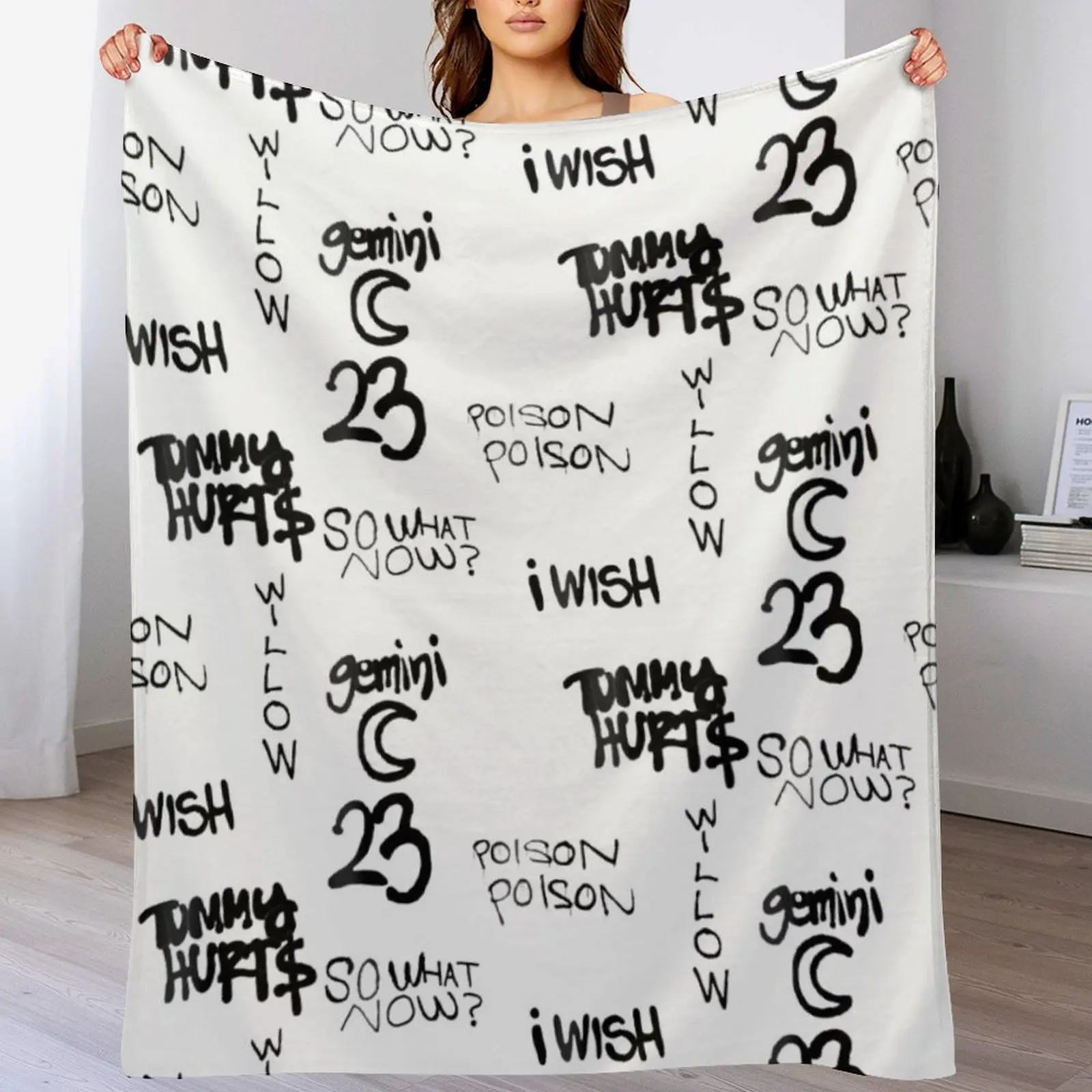 

Renee Rapp Songs Throw Blanket Soft Plush Blanket as Housewarming Gift
