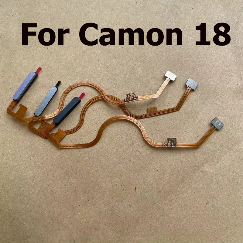 

New Home Button For Tecno Camon 18 Fingerprint Sensor Menu Touch ID Scanner Ribbon Connector Flex Cable CH6 CH6n