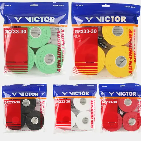 30pcs/lot Badminton Racket Grips Overgrips Glue for Racket Handle Rod Non-slip Tennis Racquet Grip Glue Tapes