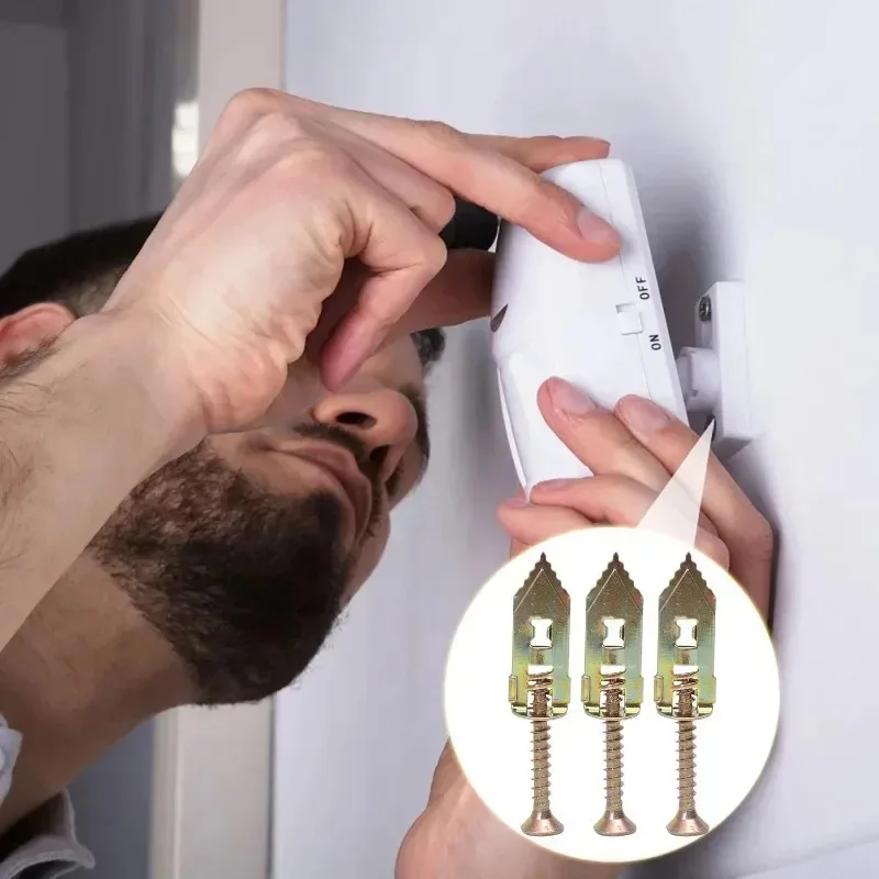 Self Drilling Expansion Screw Kit Heavy Duty Tapping Screws Cabinets Repaired Anchors Fasteners Home Hardware Supplies Wholesale
