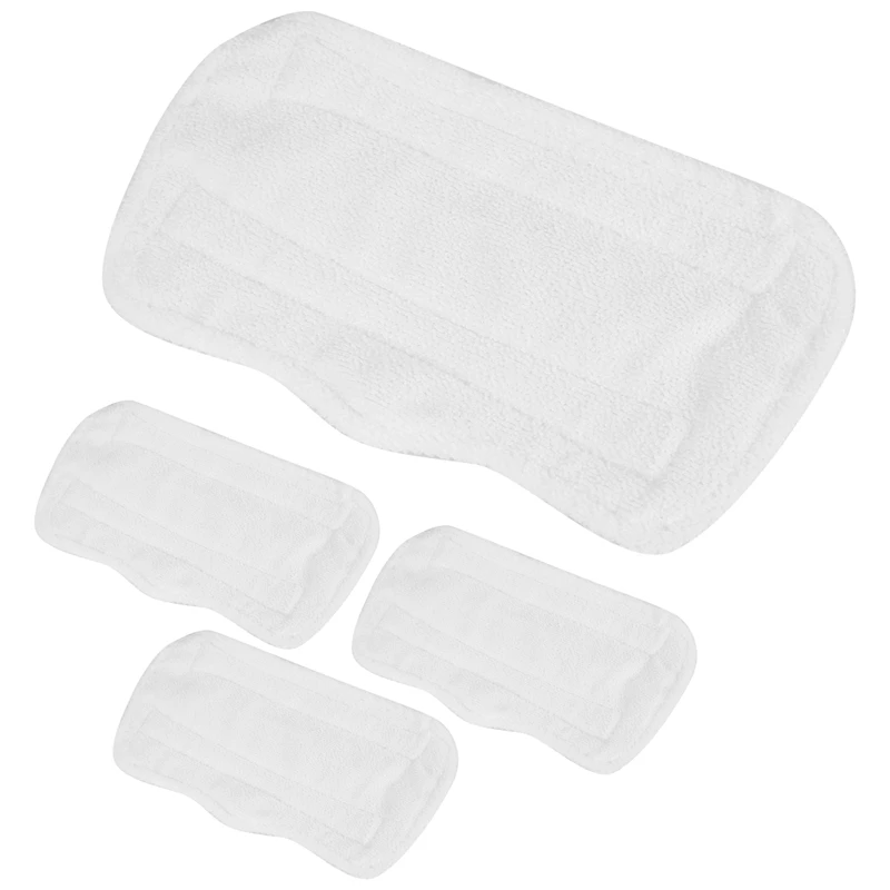 4 Pack Steam Mop Pads Replacement For Shark S3101 S3202 S3250 Washable Cleaning Pad Steamer Pad For Hard Floors