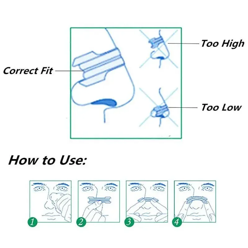 رقعة أفضل للتنفس مضادة للشخير، شرائط الأنف للبالغين، معدات حماية جيدة للاستعمال مرة واحدة 10 قطعة 30 قطعة 60 قطعة
