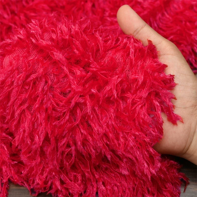 シミュレーションフェザーフリンジタッセル生地、柔らかいストレッチ素材、衣料品デザイナー、diyコスチューム、撮影背景装飾用