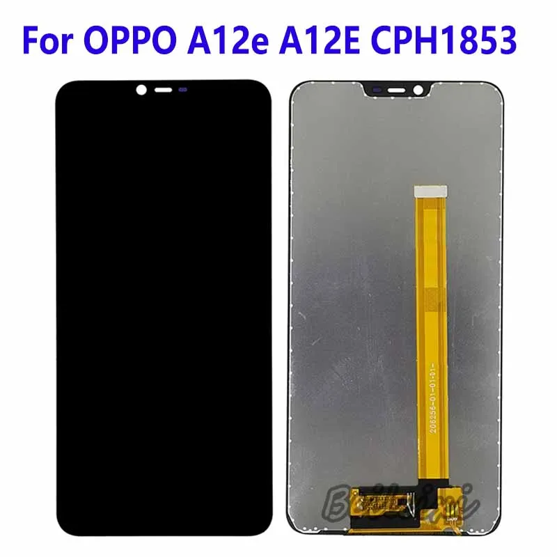 

For OPPO A12e A12E CPH1853 LCD Display Touch Screen Digitizer Assembly