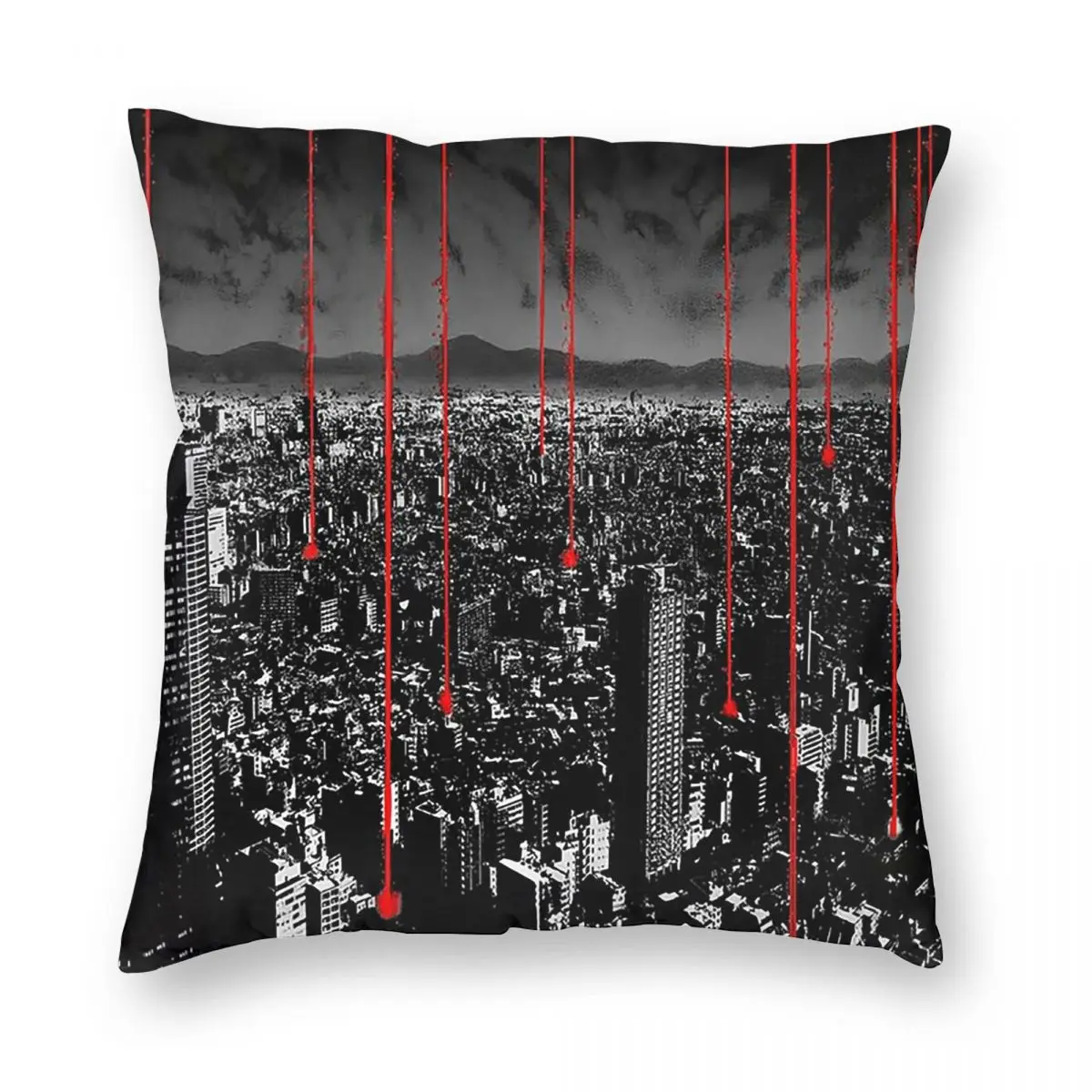 TV Shows Alice In Borderland Square Pillowcase Pillow Cover Cushion Decor Comfort Throw Pillow for Home Car
