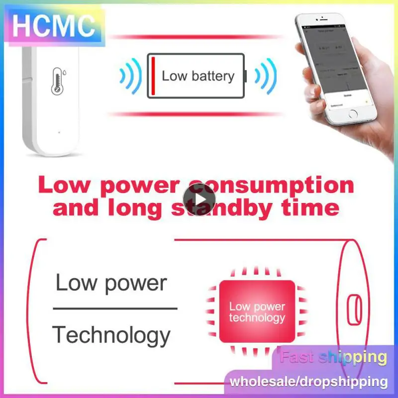 Intelligente Überwachung Tuya 3,0 Smart Temperatur Feuchtigkeit sensor Fernbedienung Temperatur-und Feuchtigkeit sensor