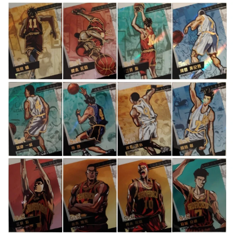 

Anime Goddess Story Ssr Rukawa Kaede Sakuragi Hanamichi Miyagi Ryota Collectible Cards Christmas Birthday Gift Children's Toys