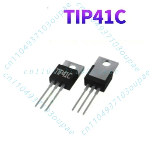 tip41cトランジスタ用to-220インラインパワートランジスタ、大型チップ