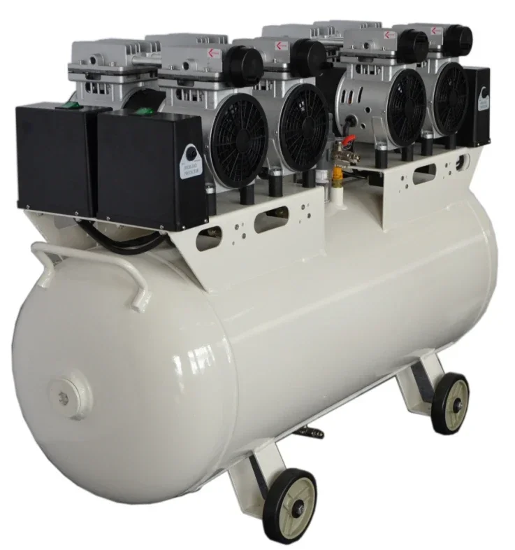 Small Type Lab Scale Air Compressor Oil Free with Silence 420L/min
