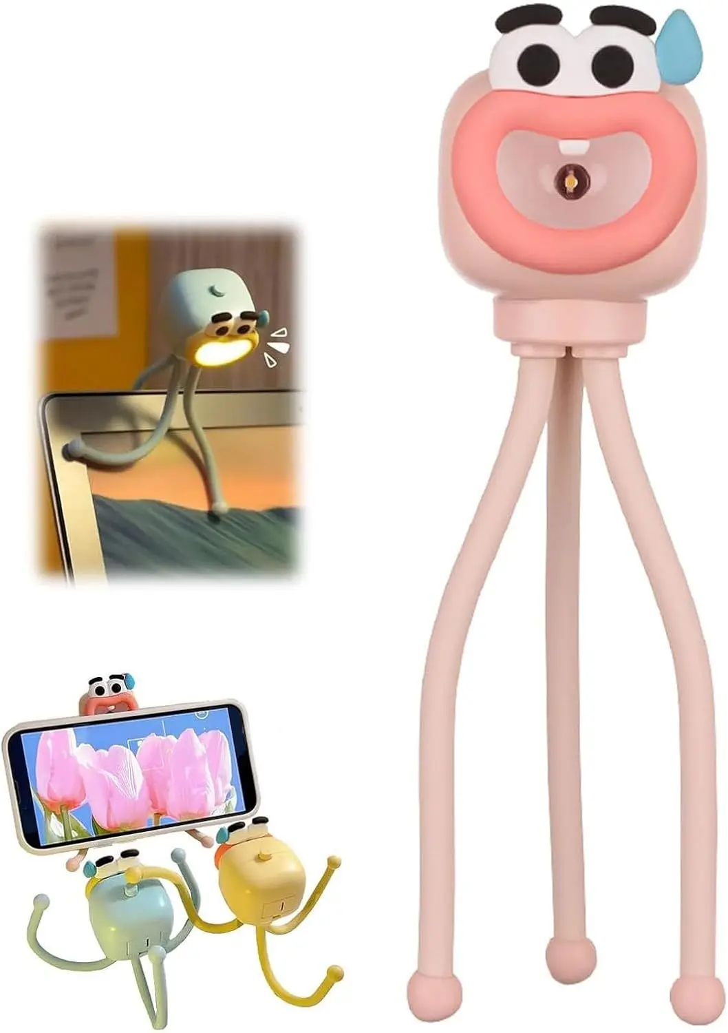 Idea de regalo de cumpleaños divertida, luz nocturna creativa para dormitorio