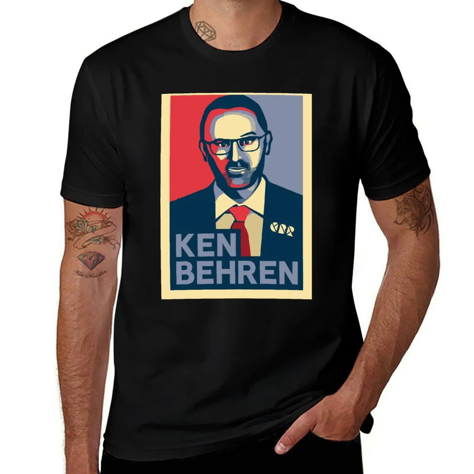 Ken Behrens Andrew Barr CBR T-Shirt Basic Simple Design Short Sleeve Shirt