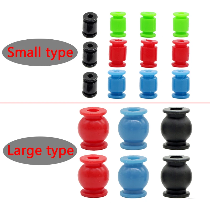 10Pcs Rubber Anti Vibration Damping Shock Absorption Balls for RC Multirotor Airplane CC3D FPV Gimbal Camera Mount PTZ