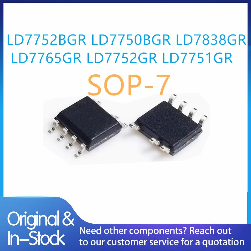 (5piece)100% New LD7752BGR LD7750BGR LD7838GR LD7765GR LD7752GR LD7751GR sop-7