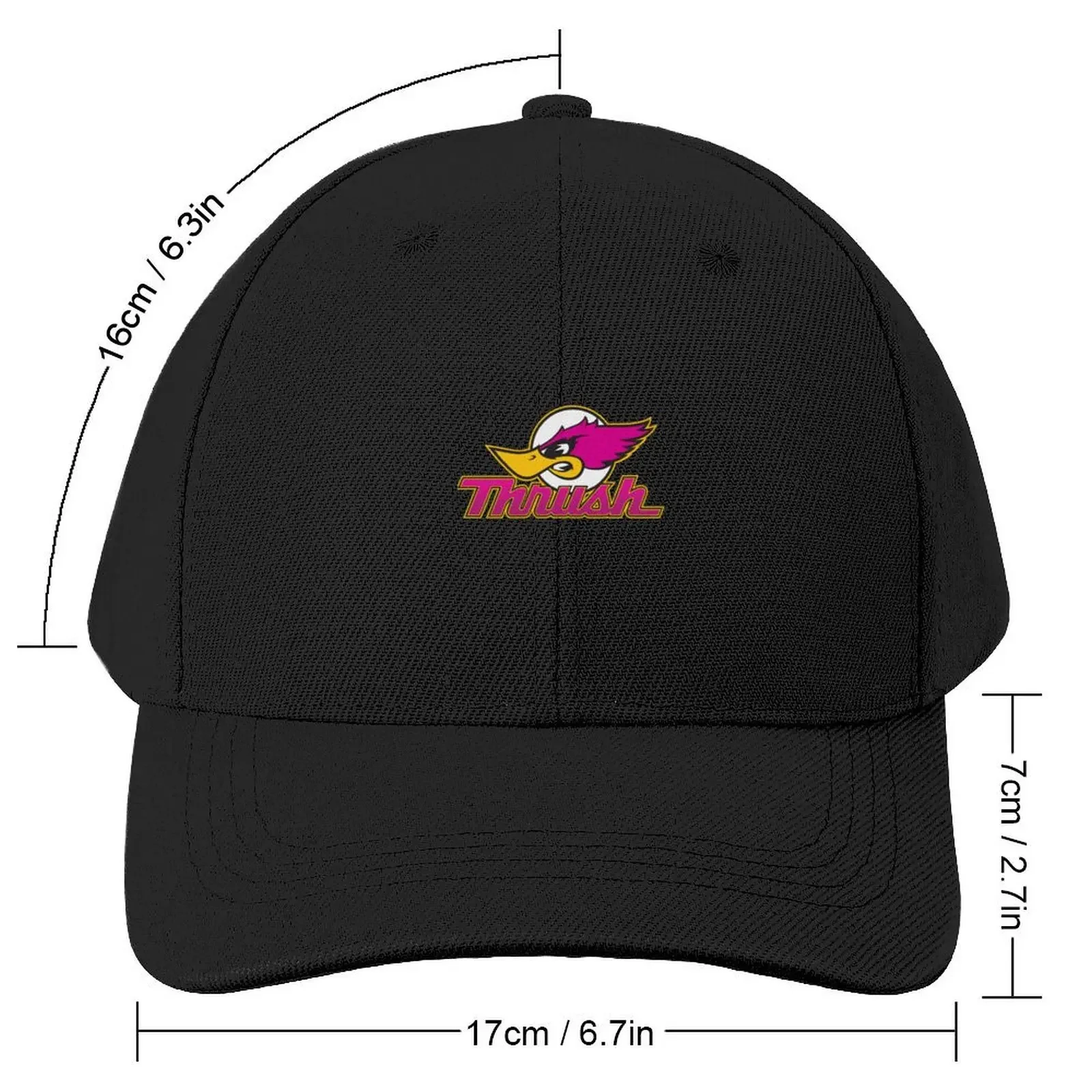 Thrush Exhaust Logo Sticker \t Baseball Cap birthday Luxury Man Hat party Hat Military Cap Man Women's Beach Visor Men's