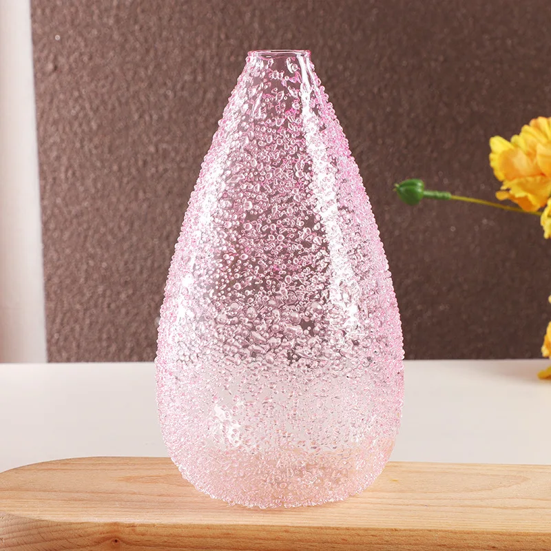Living Room Creative Flower Pot Decoration Ваза Белая Керамическая تحف كبيره للمنزل Glass Vase Light Luxury High-end Ornament