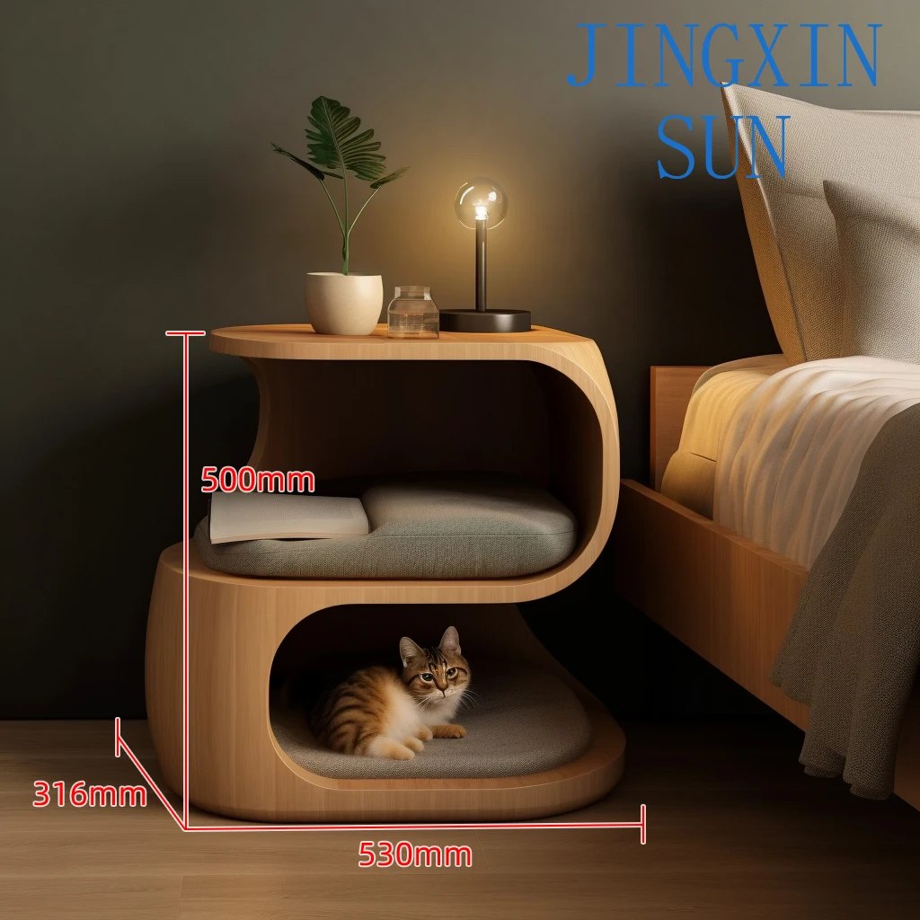 Nightstand Cat House Custom Pet Nest 3D Printing Pet Furniture