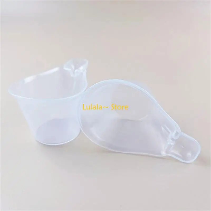 Y4QA Convenient 2-Pack Newborn Feeding Cups Anti-Choke Designs Water Medication Feeding Cup for Safe & Easy Feeding