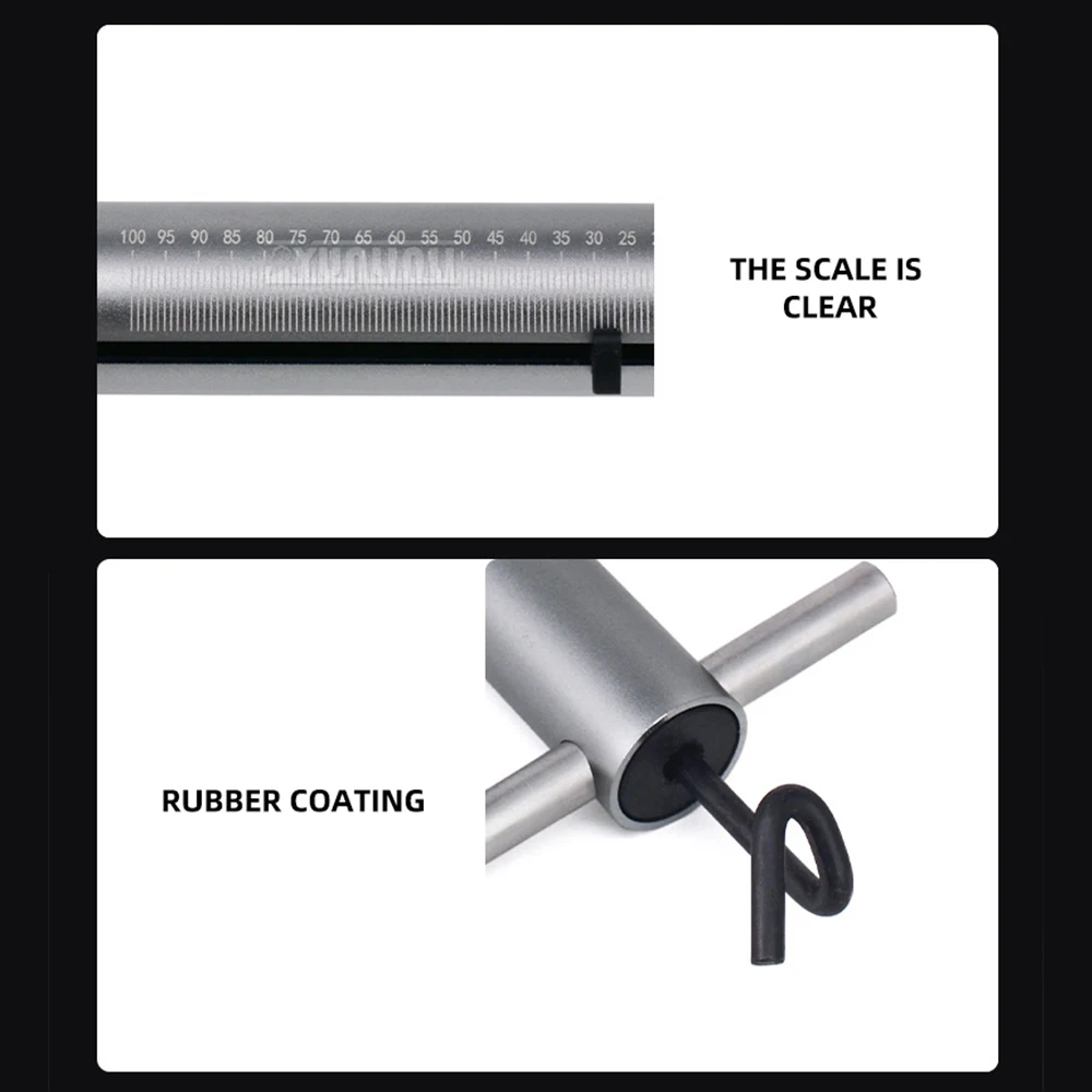 2026 Mechanical spring scale Bow arrow shooting Poundage measuring equipment weighing instrument Pulley bow reverse curve bow