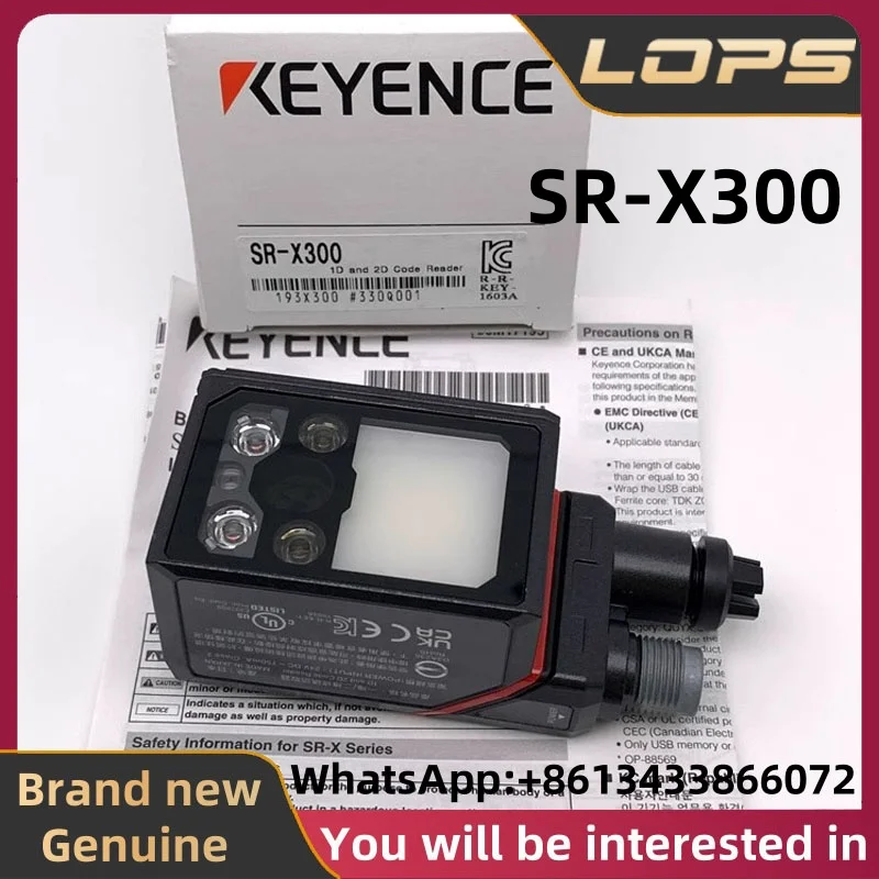 SR-X300 New Original KEYENCE AI intelligent barcode reader, Large Stock Available, Welcome to Consult.