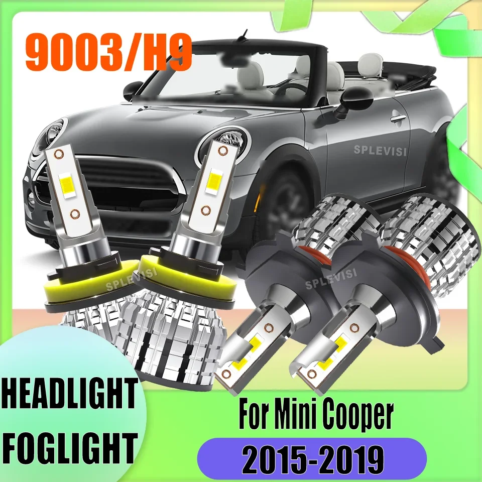 Faros LED H4 H11 de Alta Calidad para Auto, Resistentes al Agua, a Impactos y Vibraciones, para Mini Cooper 2015 2016 2017 2018 2019