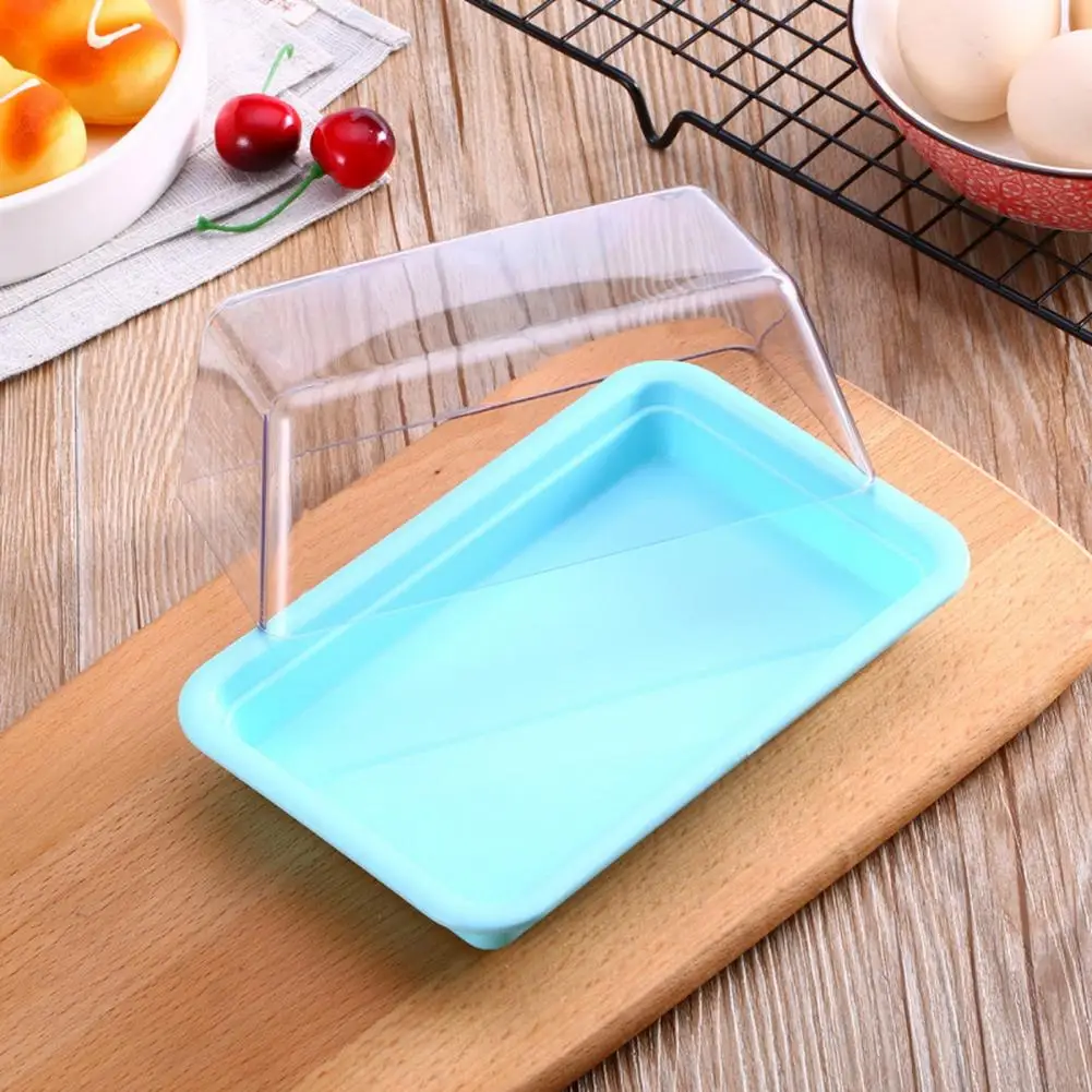 

Butter Box Butter Keeper with Cutter Food Grade Butter Storage Container with Transparent Cover Cutter Capacity for Preservation