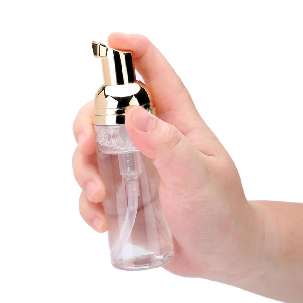 60ml Portable Lotion soap dispenser For Disinfectant Cosmetic Container Refillable Bottles Foam Pump Bottles Spray Bottle