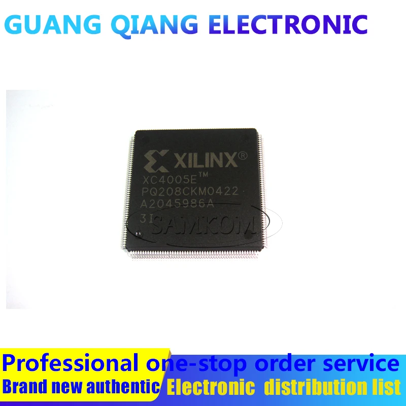 

1PCS XC4005E-3PQ208I IC FPGA 112 I/O 208QFP