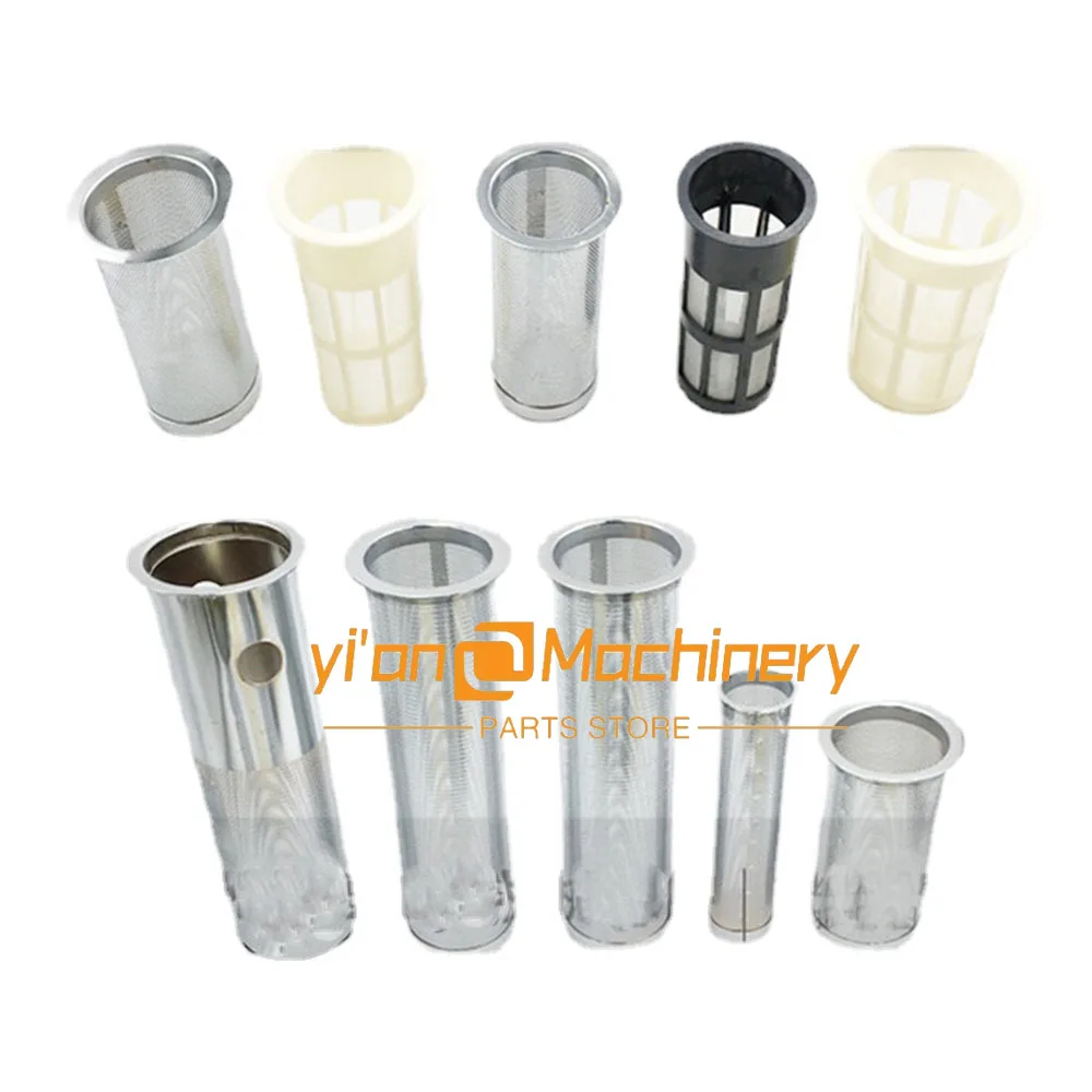 PartDiesel Tank Filter Plastic Excavator Parts For Komatsu For Hitachi For Sany For Kobelco For Kato For Daewoo For Sumitomo