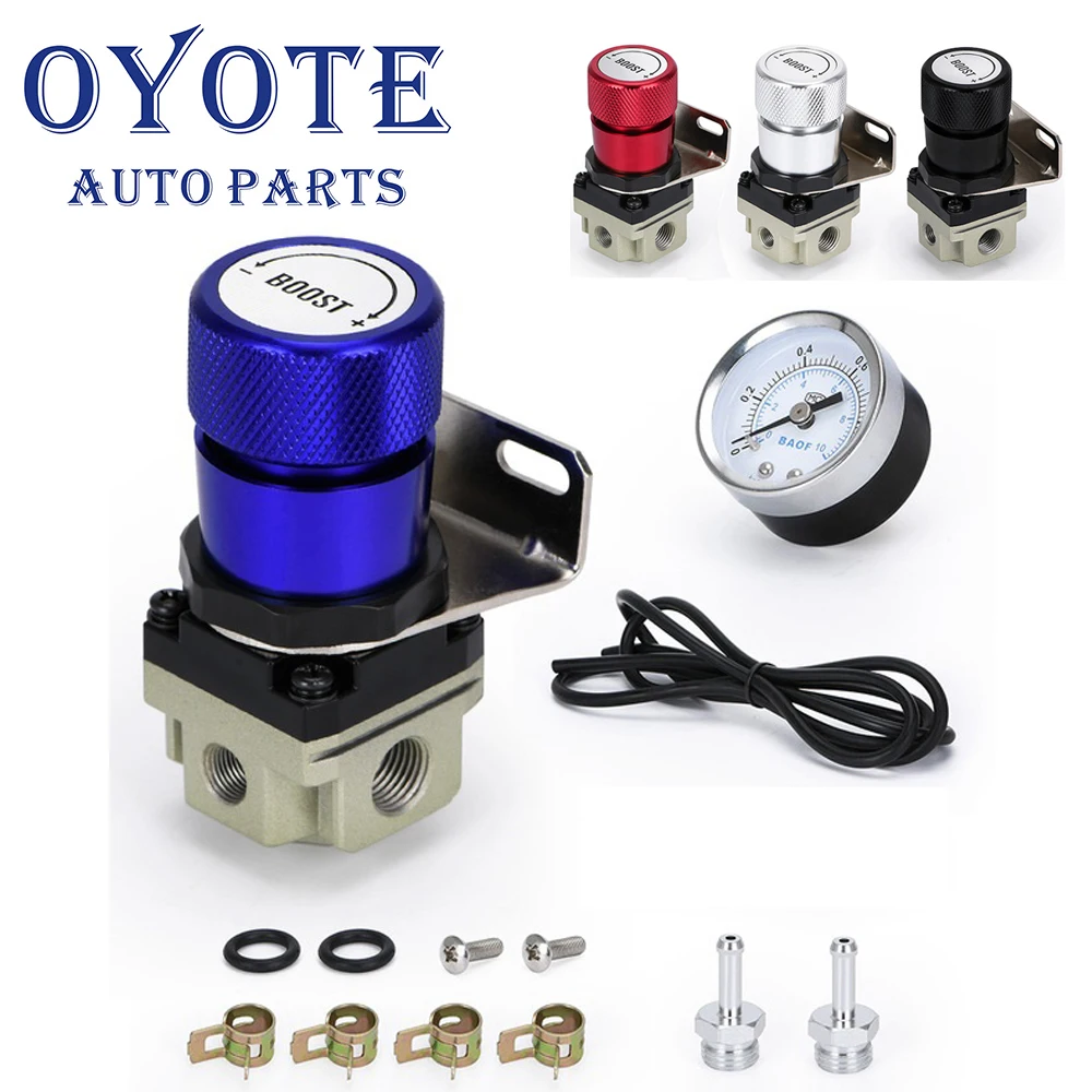 OYOTE T2 Universal Adjustable Manual Gauge Turbo Boost Controller 1-150 PSI JDM For SR20DET SR