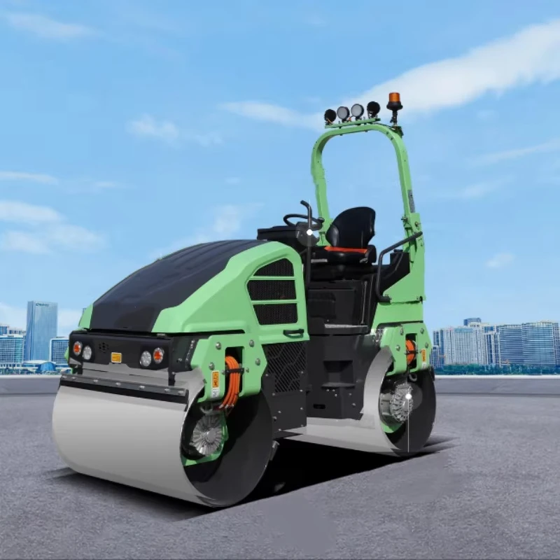 Hydraulic Mini Road Roller Machine Vibratory Compactor For Asphalt Pavement Construction Work
