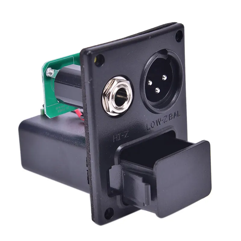 LC-5 Acoustic Guitar Pickup Battery Box Battery Holder Case Guitar Accessories