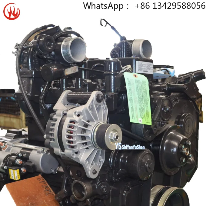 Diesel engine 4BTA3.9 160 horsepower engine assembly, complete set of 4-cylinder 4BTA3.9 engine assembly
