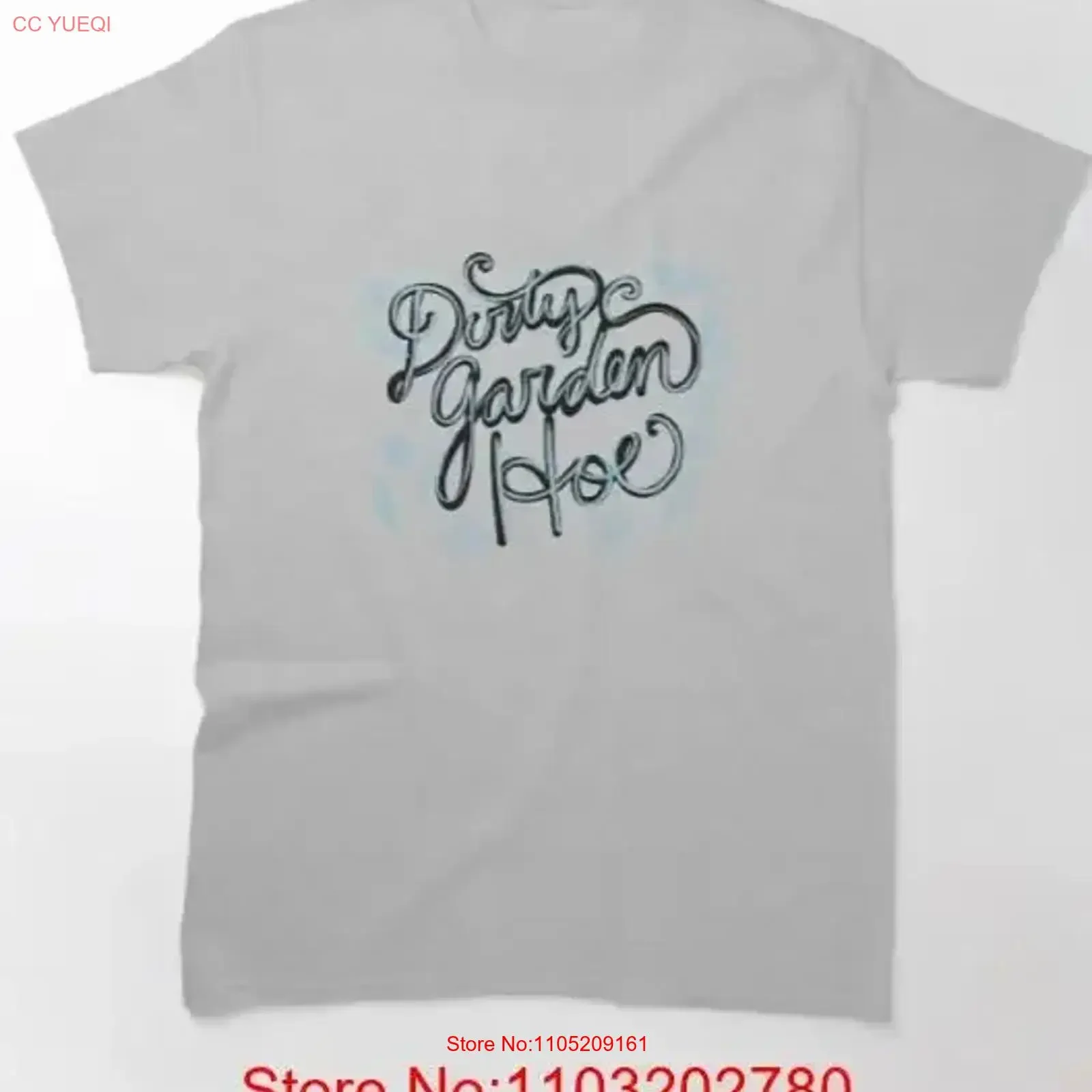 

50Dirty Garden Hoe Classic T Shirt vintage Washed Breathable streetwear fashion Comfortable homme Slightly graphic vintage