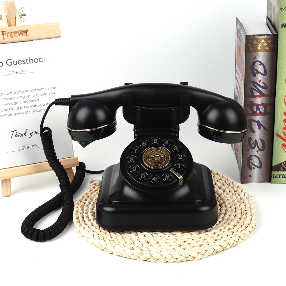 

Hot Selling Latest Design Antique audio guestbook phone vintage phone for wedding Use