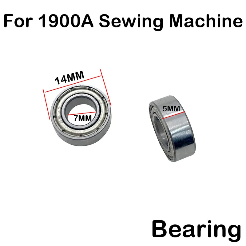 

5x14x7mm Thread Take-Up Bearing 687Z For LK1900A Sewing Machine Spare Parts