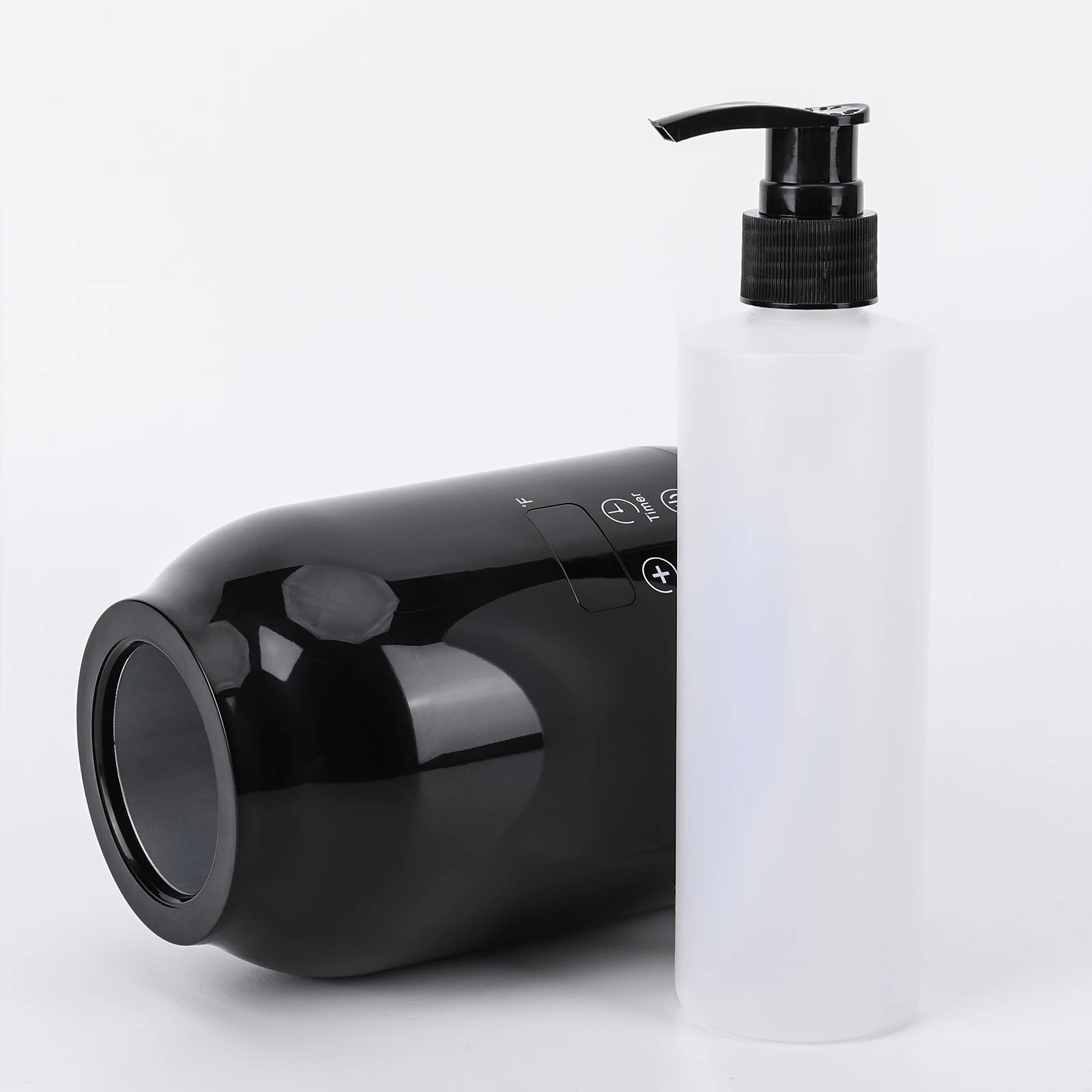 Massageölwärmer, Massageölheizung, LED-Anzeige, Lotionswärmer, schnelle Wärme, Lotionwärmer, 2 Wärmemodi mit Timer für Lotionscreme