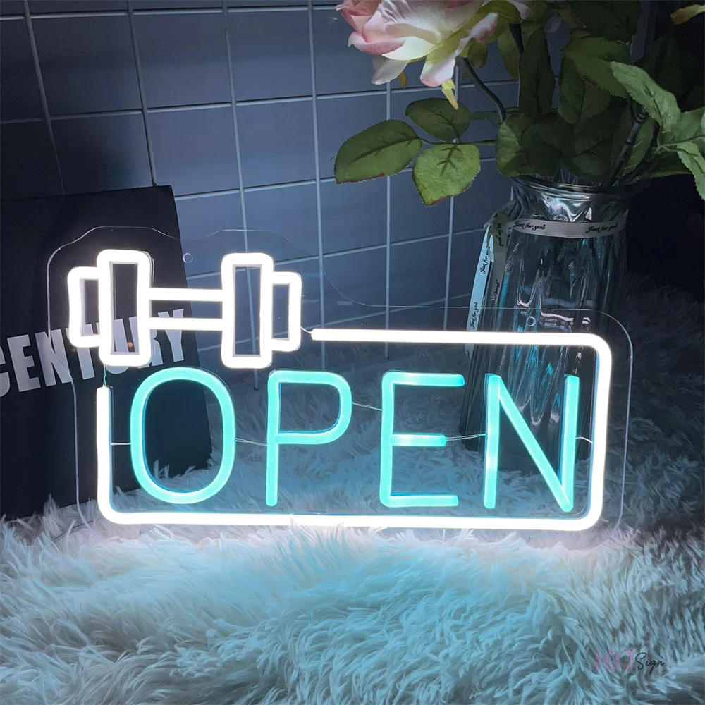 Open LED Neon Sign Beer Drinking Coffee Signs Neon Lights USB Room Wall Decor Cafe Bar Store Commercial neon Lights Sign