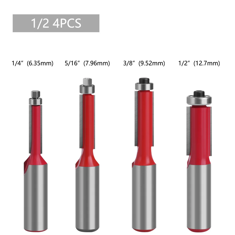 1/2 Handle Trimming Knife Extended Edge Banding Trimming Knife Burr Burr Round Corner Woodworking Milling Cutter Engraver Slotti