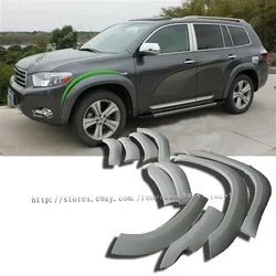 For Toyota Highlander 2009 2010 2011 unpainted Fender Flares Wheel Arch Matt 10pcs