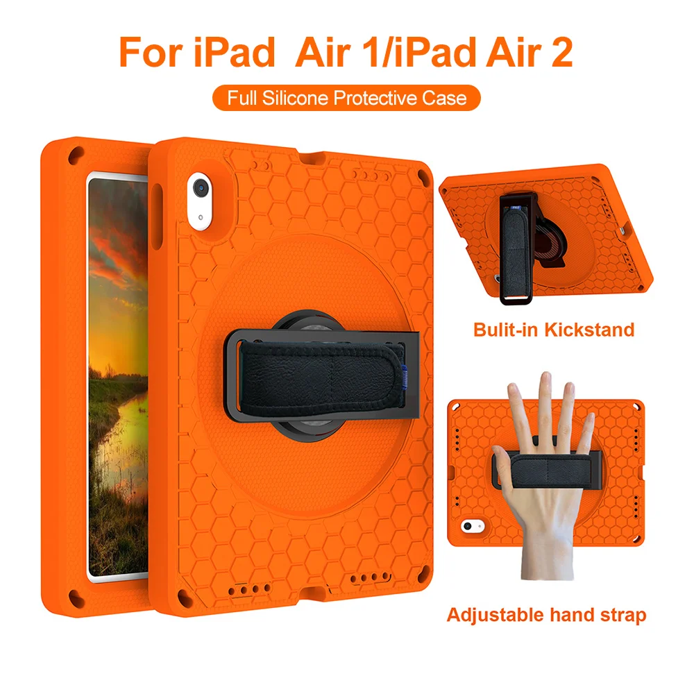 Kids EVA Tablet Case For iPad Pro 11 10.9 10th 11th 10.5 iPad 9.7 Stand Shockproof Protective Cover For iPad Air 5 4 3 2 1