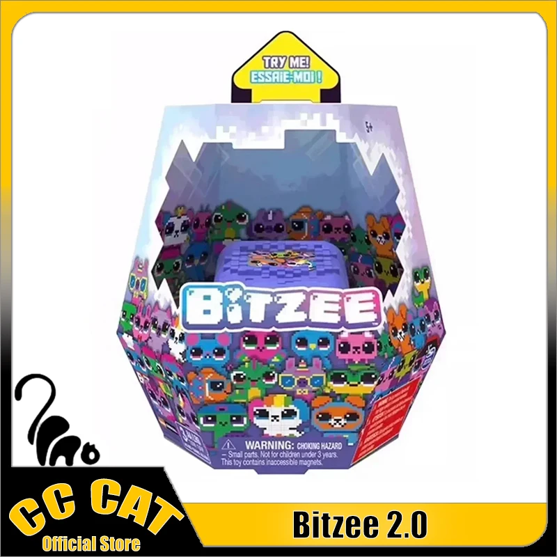 Bitzee 2.0 Magicals Electronic Digital Pet Spinmaster Digital Pet Interactive Toys Smart Virtual Game Tamagotchi Custom For Kids