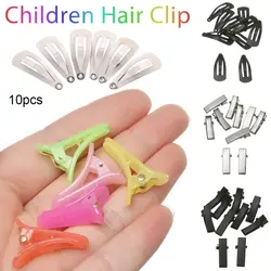 10pcs Doll Hairpin Headwear Doll Mini Matal Plastic Clip Children Hair Clip Princess Kid Head Clip Toys DIY Doll Accessories