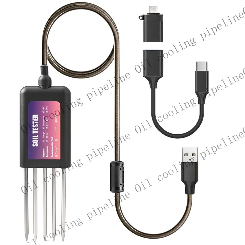 A+ For Farm Soil Testing Garden Monitor Meter Moisture Temperature Sensor