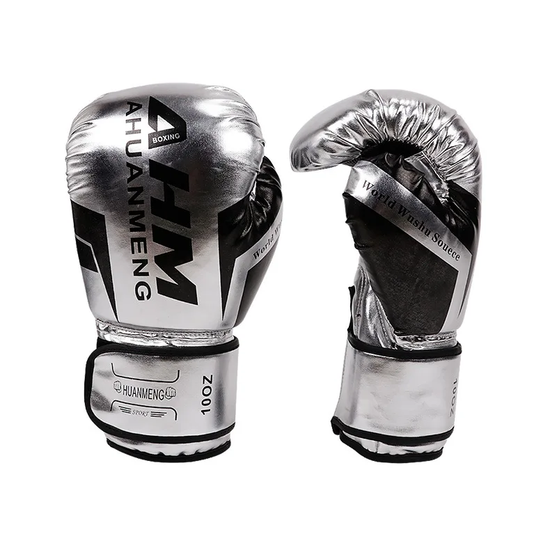 Boxing Gloves Muay Thai Sanda Fighting Fitness Professional Fighting Anti-Tear PU Competition Gloves Ufc