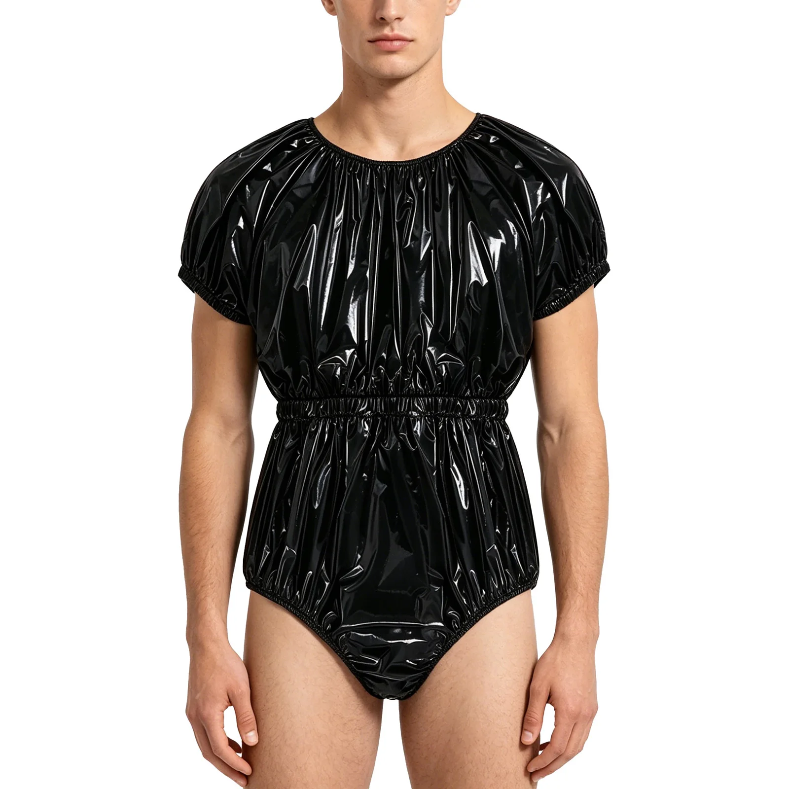 Men Women Waterproof Diaper Cover Sleeveless Bodysuit Swimwear Clubwear Washable Elderly Alzheimer Bedridden Adaptive Clothing