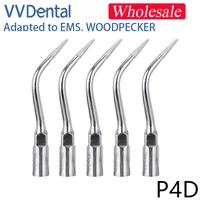 VVDental, venta al por mayor, 1/3/5 Uds. Por lote, punta escaladora ultrasónica P4D, puntas de escalado Endodoncia Endo Perio aptas para pieza de mano EMS WOODPECKER